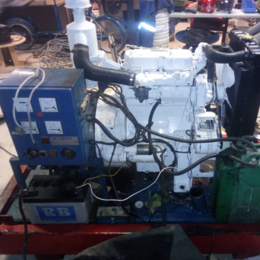 Nieuwe generator.